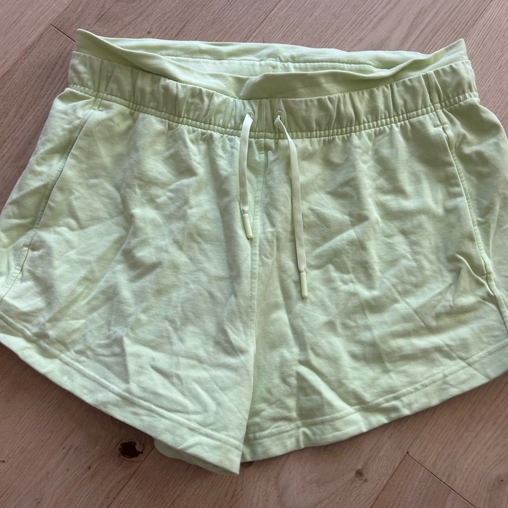 Lululemon inner glow sweat shorts